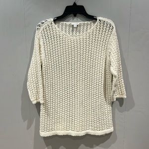 J.Jill loose knit sweater. Great over shell.